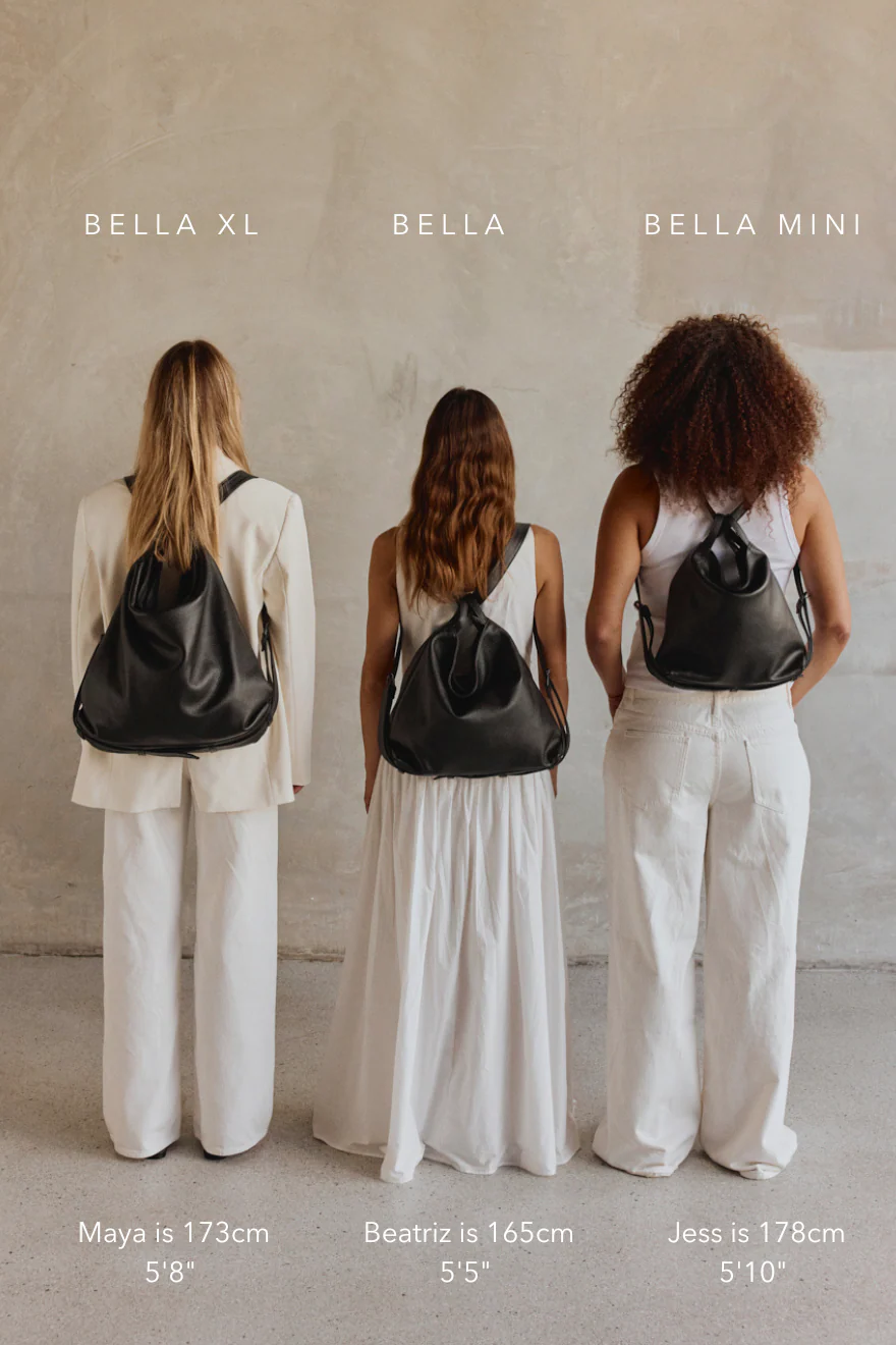 Preorder: Bella XL Black 3-in-1 Convertible Bag - Image 8