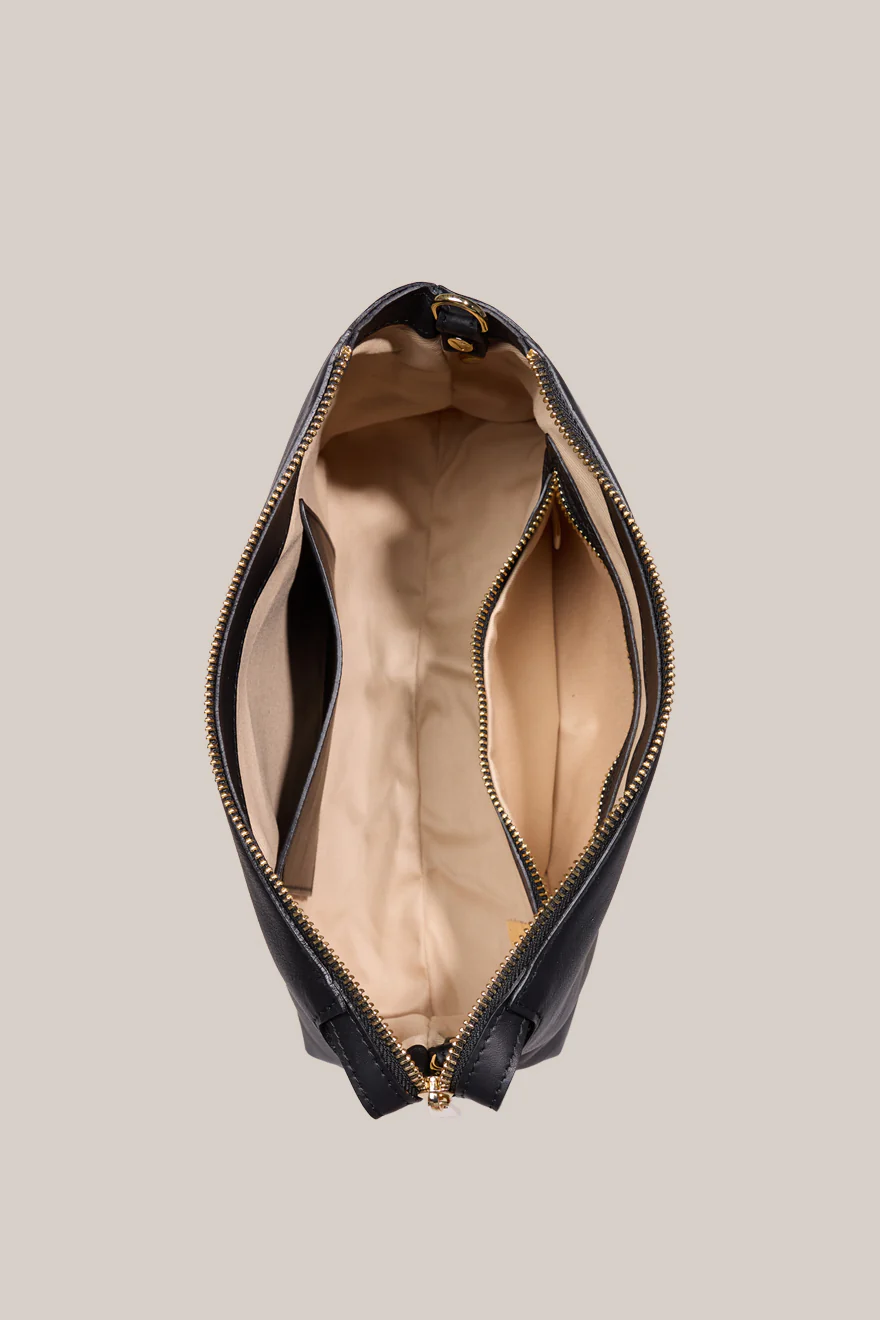 Clara Black Shoulder Crossbody Bag - Image 6